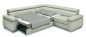 Preview: MODELL "ZOOM", ECKSOFA 3B+E+2,5BK MIT BETTFUNKTION UND STAURAUM , IN ECHTLEDER ( NATURELLE , freie Farbwahl ) !