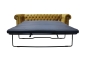 Preview: MODELL:  " CHESTERFIELD CLASSIC “  2 - SITZER SOFA IN STOFF AMORE PREMIUM *)