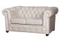 Preview: MODELL:  " CHESTERFIELD CLASSIC “  2 - SITZER SOFA IN STOFF AMORE PREMIUM *)