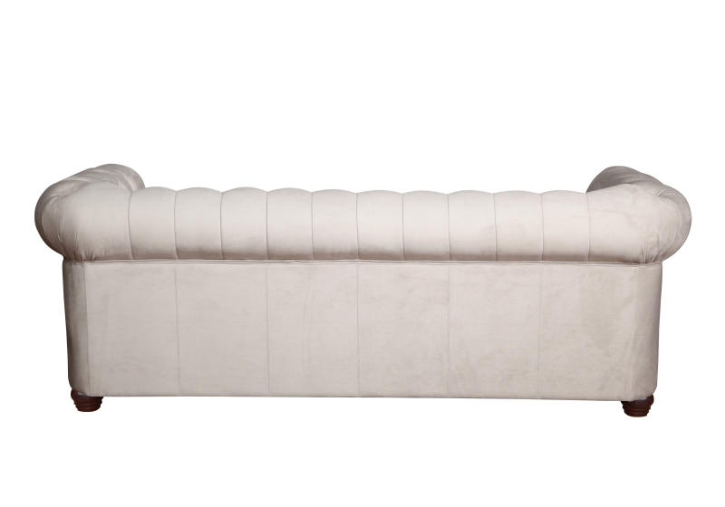 MODELL:  " CHESTERFIELD CLASSIC “  2 - SITZER SOFA IN STOFF AMORE PREMIUM *)