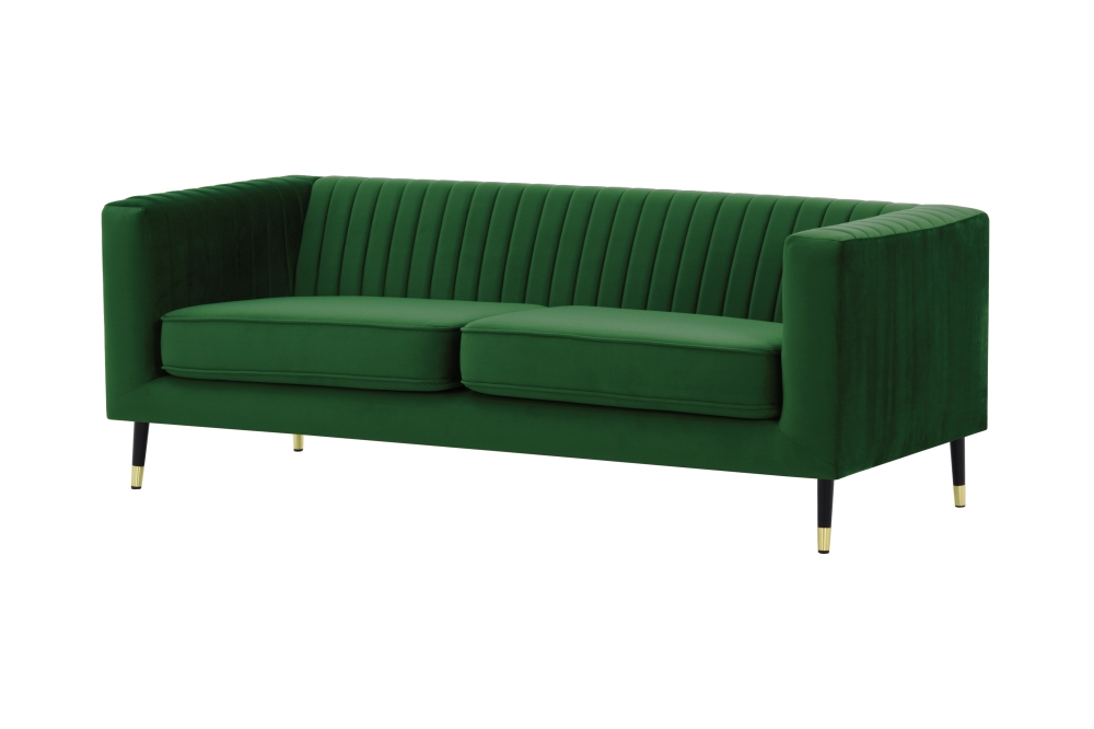 MODELL: ENYA 3 SITZER SOFA IN SAMTSTOFF „ VELOURS “ PREMIUM